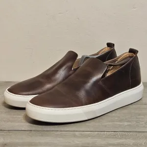 Astorflex Srl Men's Size EU 43 US 10 Brown Leather Slip On Shoes Made In Italy