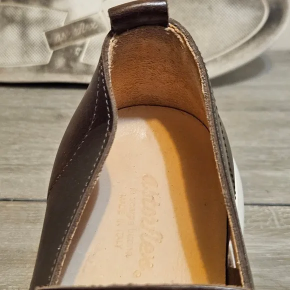 Astorflex Srl Men's Size EU 43 US 10 Brown Leather Slip On Shoes Made In Italy