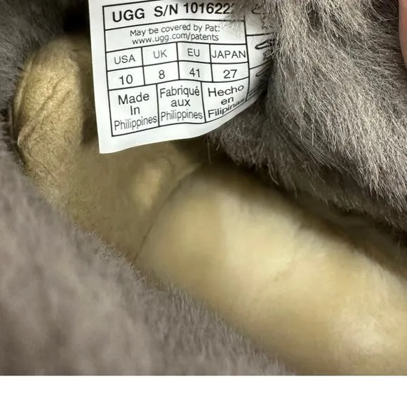 Authentic Ugg Classic Mini II Boots Grey 10 Gray