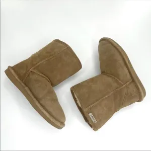 Bear Paw Size 1 Suede Tan Boots BearPaw