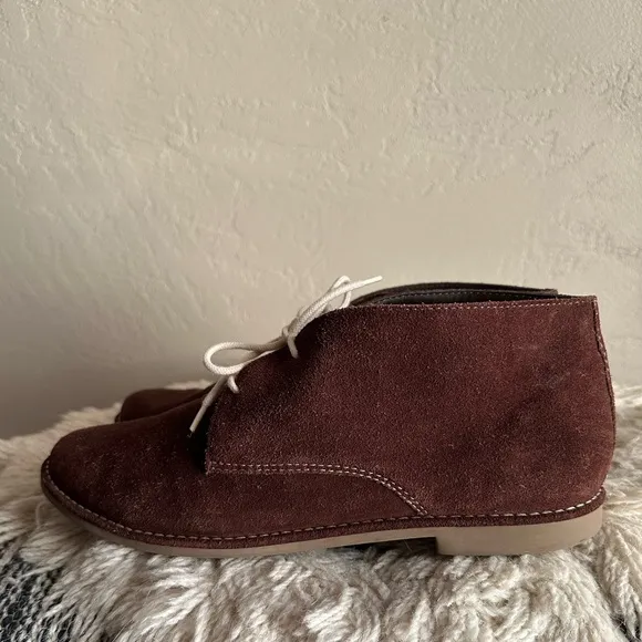 Bernardo Brown Suede Chukka Boots Women's Size 10 EUC