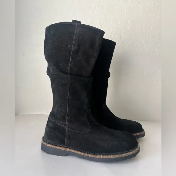 Birkenstock luton high suede tall boots 36