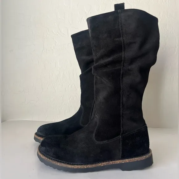 Birkenstock luton high suede tall boots 36