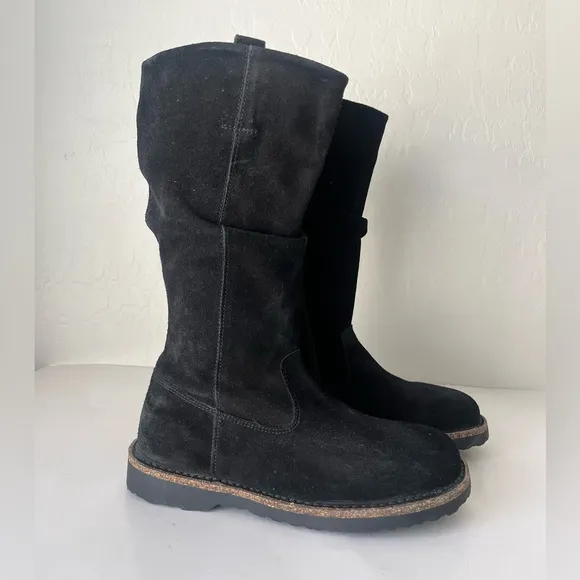 Birkenstock luton high suede tall boots 36