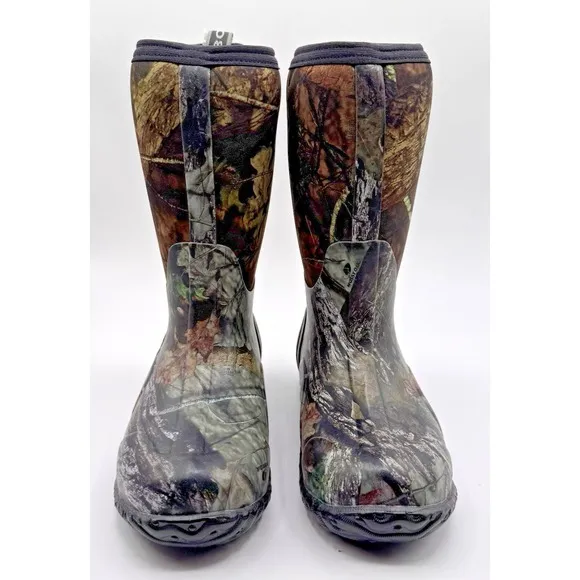 Bogs Classic High Camo Kids' Boots, Mossy Oak Country, Size Youth 2