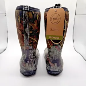 Bogs Classic High Camo Kids' Boots, Mossy Oak Country, Size Youth 2