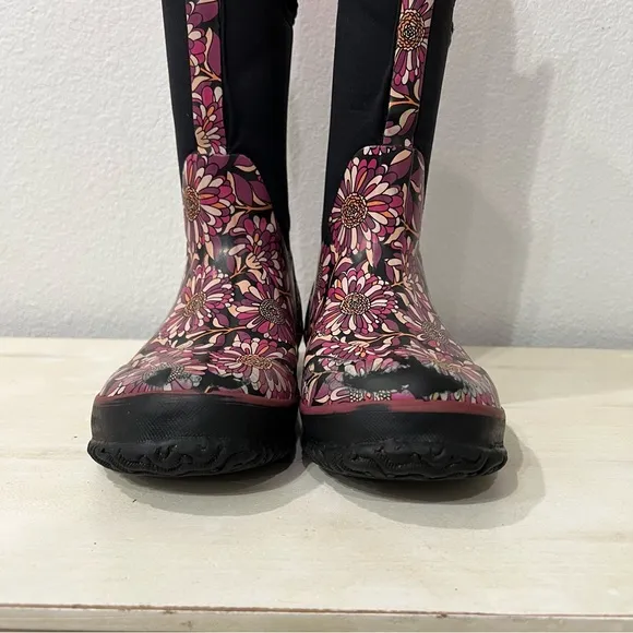 Bogs Floral Classic Pull Up Boots