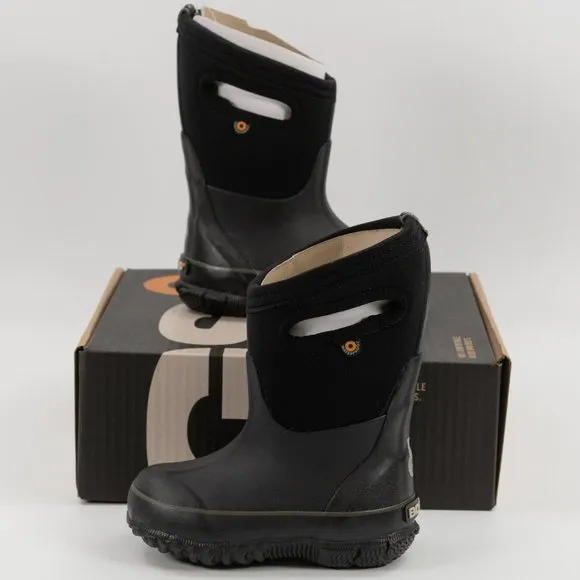 Bogs Kids Neo Classic Hi Handles Rain Boots size 7 - 12