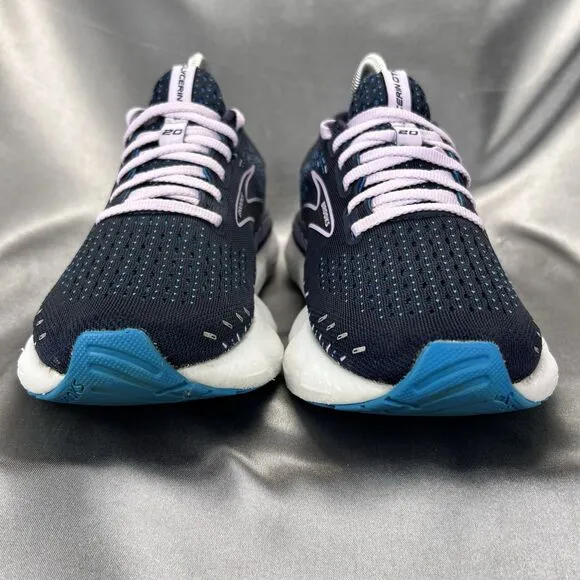 Brooks Glycerin 20 Running Shoes Women's 8 Sneakers 1203691B499 Blue Lilac Gym