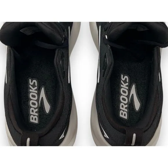 Brooks Glycerin 22 Womens 9.5 High Cushion Running Shoes Black White EUC!