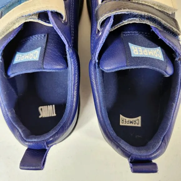 Camper Twins Multicolored Leather Sneakers Kids Size EU 31 US 12.5