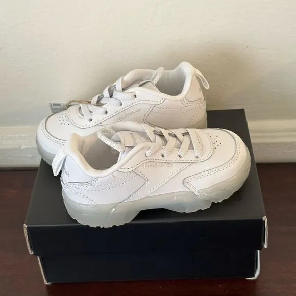 Cardi B X Reebok leather platform sneaker size 7 new