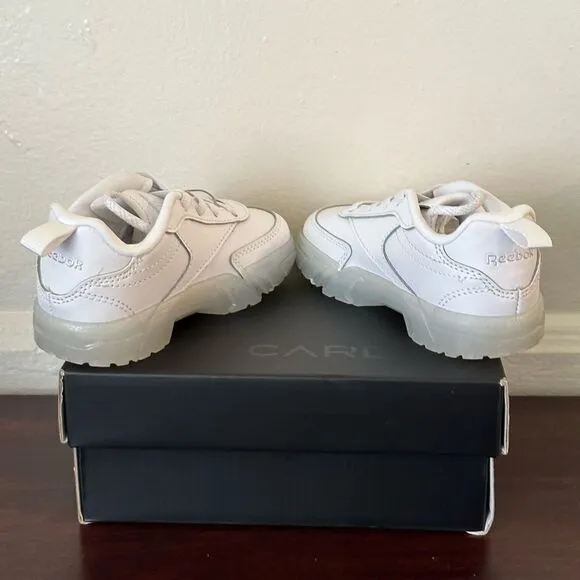 Cardi B X Reebok leather platform sneaker size 7 new