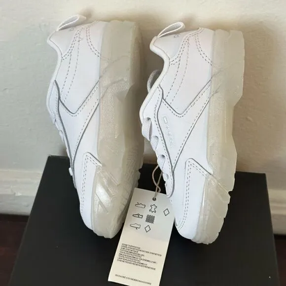 Cardi B X Reebok leather platform sneaker size 7 new