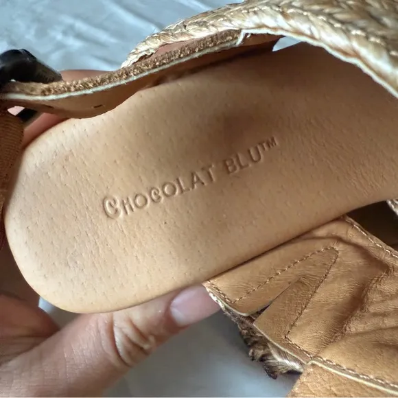 Chocolat Blue Womens Gusto Platform Sandal