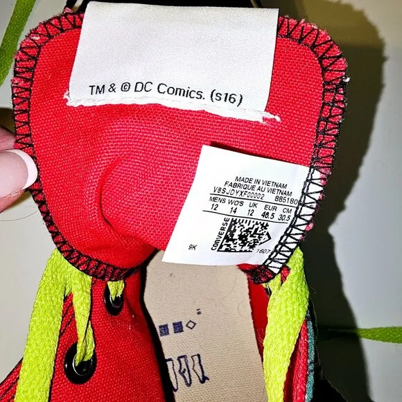 Chuck Taylor Converse All Star DC Comics Heathens Joker In Squad We Trust Shoes