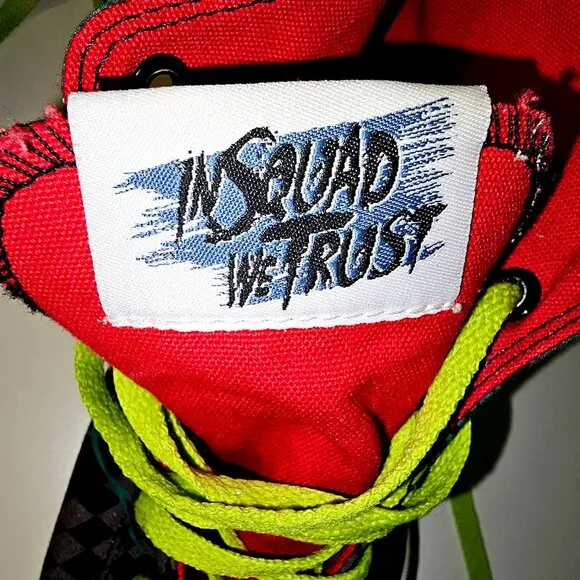 Chuck Taylor Converse All Star DC Comics Heathens Joker In Squad We Trust Shoes