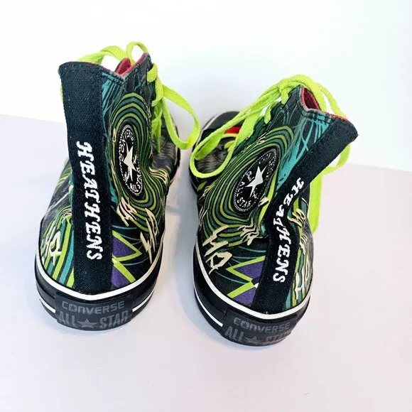 Chuck Taylor Converse All Star DC Comics Heathens Joker In Squad We Trust Shoes