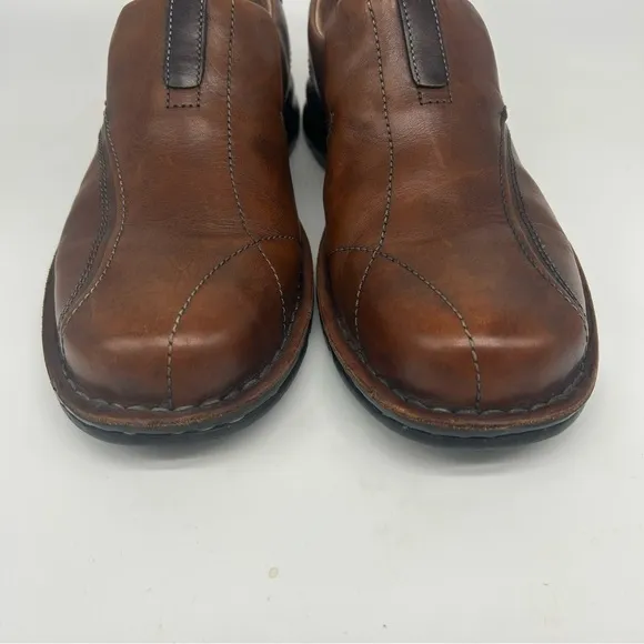 Clarks Gessler Step Loafers Slip on Leather Shoes