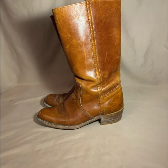Classic Brown Cowboy Boots