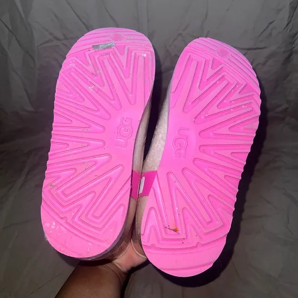 Clear Pink Mini Classic Ugg Boots
