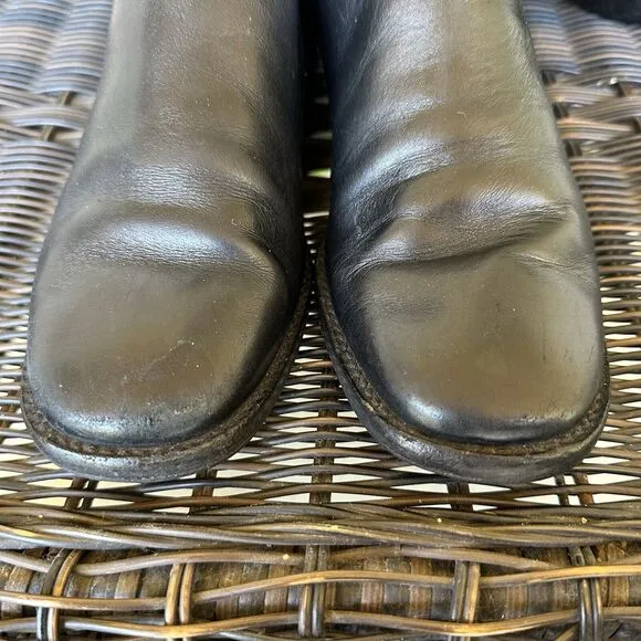 Cole Haan Chelsea Boot Womens Size 7.5 B Black Classic Made In‎ Brazil #D15558