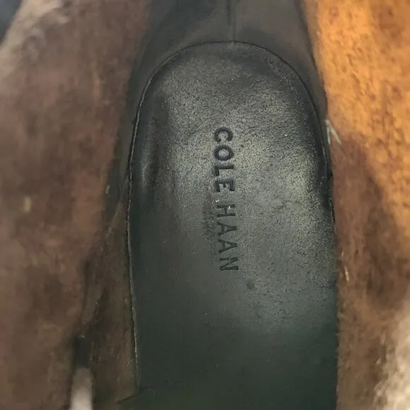 Cole Haan Chukka Boots Mens 10.5 M Brown Leather Lace Up Classic Barely Worn