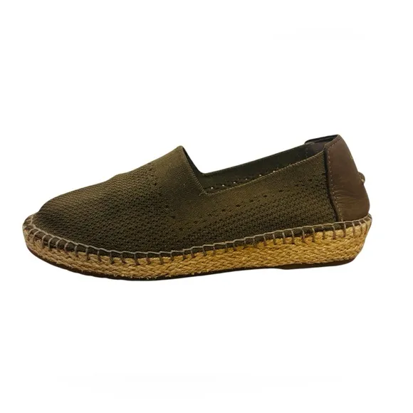 Cole Haan Cloudfeel Stitchlite Espadrilles  Green Khaki Shoes