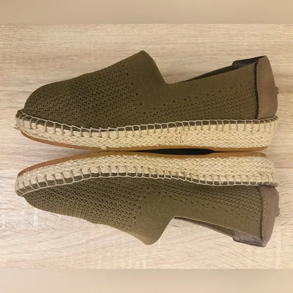 Cole Haan Cloudfeel Stitchlite Espadrilles  Green Khaki Shoes