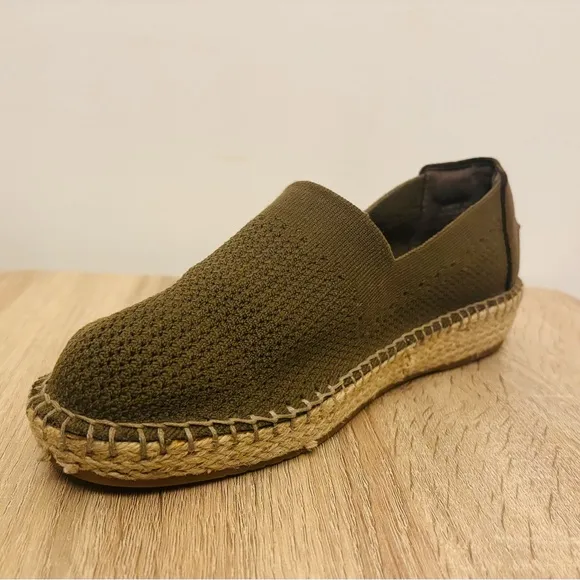 Cole Haan Cloudfeel Stitchlite Espadrilles  Green Khaki Shoes