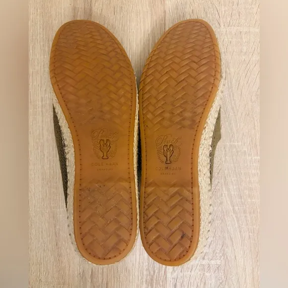 Cole Haan Cloudfeel Stitchlite Espadrilles  Green Khaki Shoes