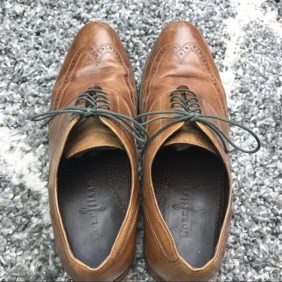 Cole Haan | Nike Air | Brown Oxford Dress Shoes 10