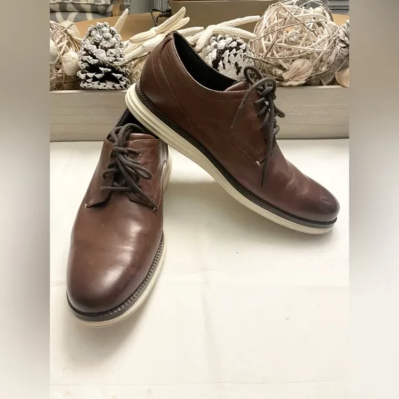 Cole Haan Originalgrand Clouldfeel Energy Meridian Oxford Chestnut Shoes Size 12