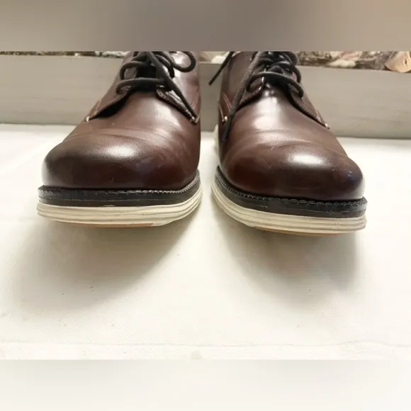 Cole Haan Originalgrand Clouldfeel Energy Meridian Oxford Chestnut Shoes Size 12
