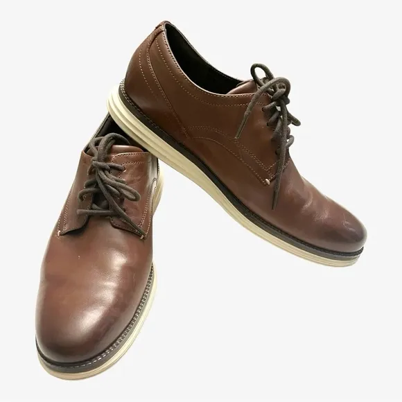 Cole Haan Originalgrand Clouldfeel Energy Meridian Oxford Chestnut Shoes Size 12