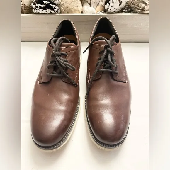 Cole Haan Originalgrand Clouldfeel Energy Meridian Oxford Chestnut Shoes Size 12