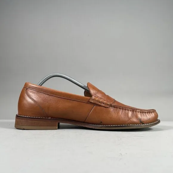 Cole Haan Pinch Men’s 10M Slip On Grand Penny Loafers Dress Shoes Brown Leather