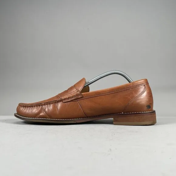 Cole Haan Pinch Men’s 10M Slip On Grand Penny Loafers Dress Shoes Brown Leather