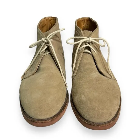 COLE HAAN Tan Suede Chukka Boots