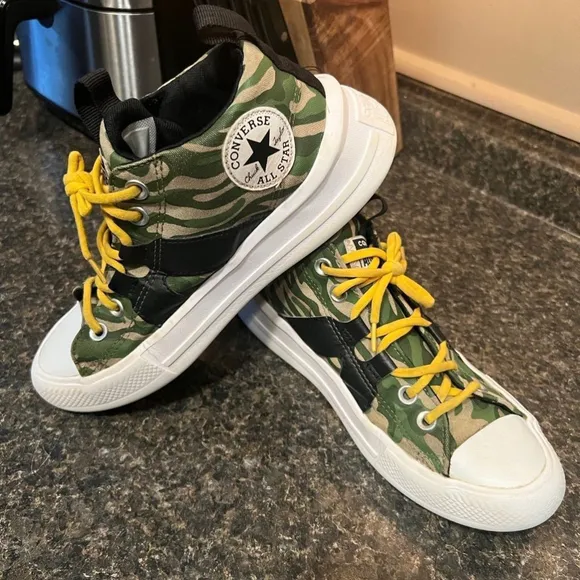 Converse Boys Camo One Star Sneakers