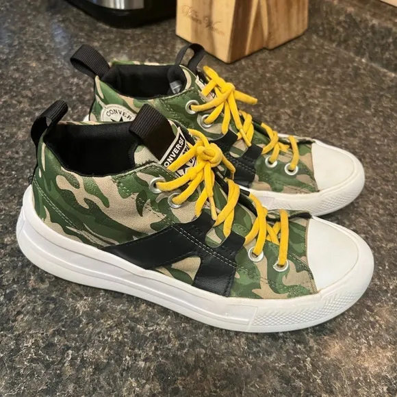 Converse Boys Camo One Star Sneakers