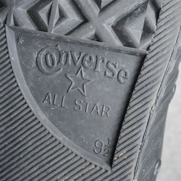 Converse Chuck 70 Bosey Shoes Mens 9.5 Gray Leather Water Repellent High 165931C