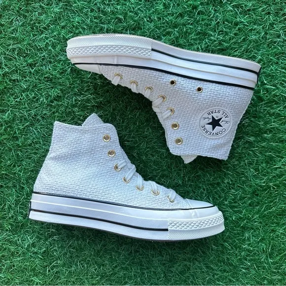 💝Converse Chuck 70 Hi Egret