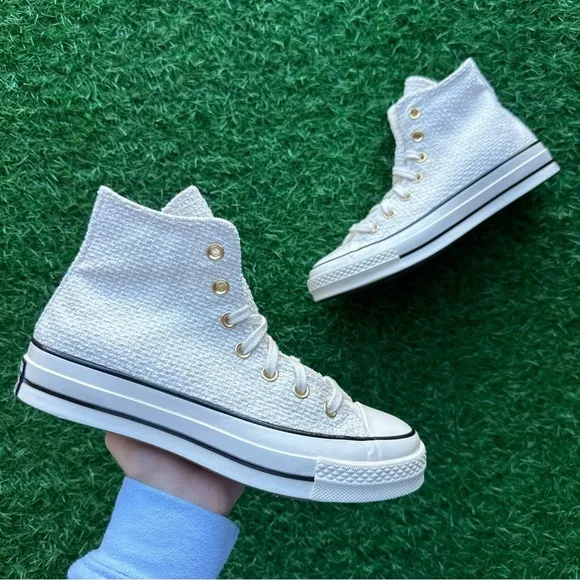💝Converse Chuck 70 Hi Egret