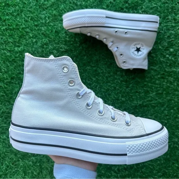 🎁Converse Chuck Taylor All Star Lift Hi Barely Grey