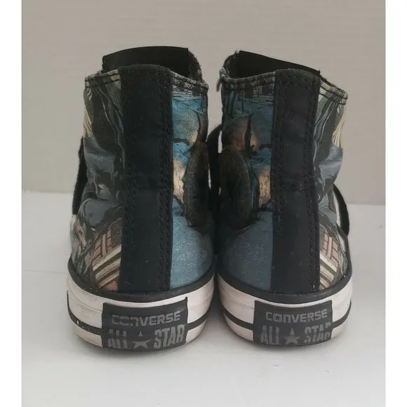 Converse Kids Boys Batman High Tops Shoes 13