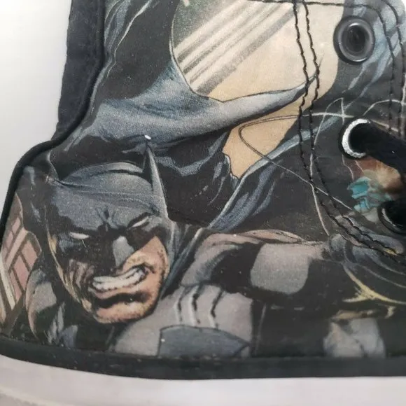 Converse Kids Boys Batman High Tops Shoes 13