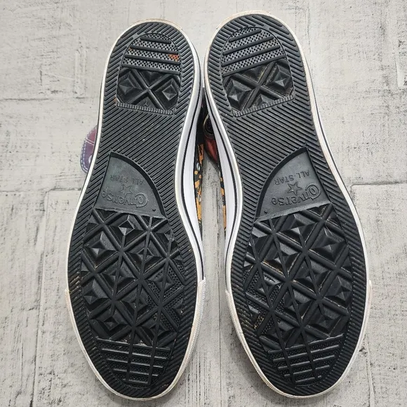 Converse Santa‎ Monica Palm Tree Sunset High Sneaker Shoes Mens 11.5 Womens 13.5