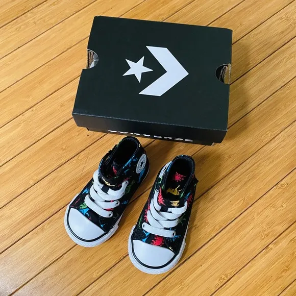 CONVERSE Toddlers Printed Hi Tops Sneakers Shoes