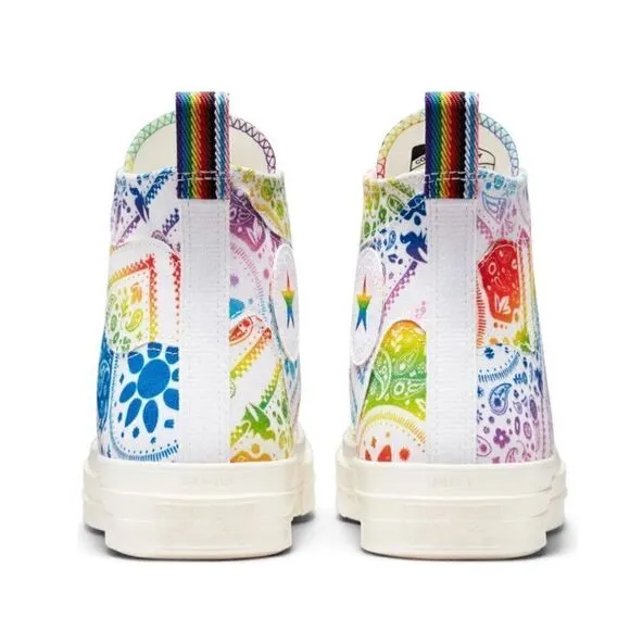 Converse | Chuck 70 Rainbow Patchwork High Tops